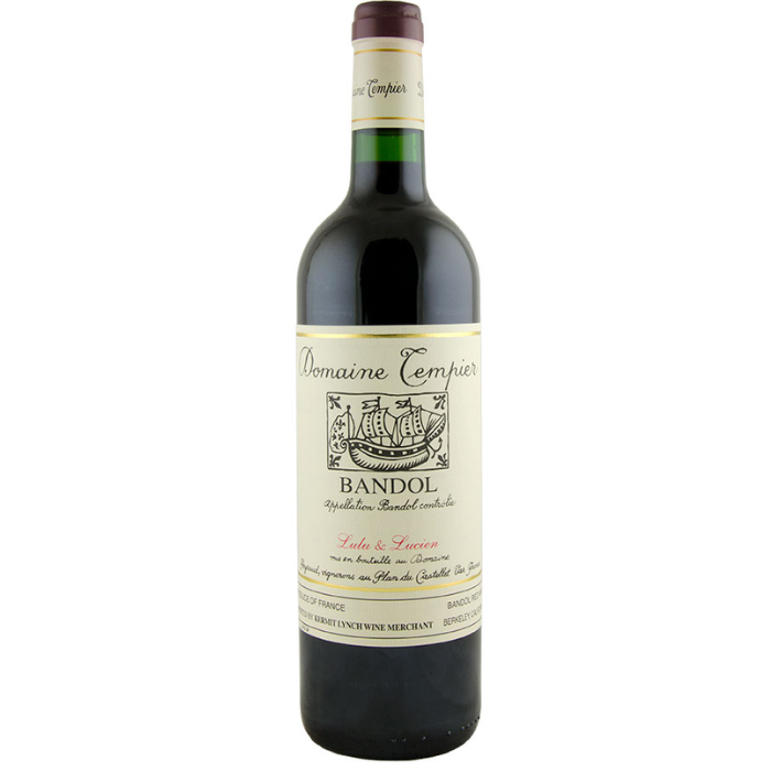Bandol Lulu Amp Lucien Rouge 2023 Tempier