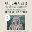Load image into Gallery viewer, Mahjong Game Night Event | Old Fourth Ward | June 24th, 2025