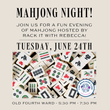 Load image into Gallery viewer, Mahjong Game Night Event | Old Fourth Ward | June 24th, 2025