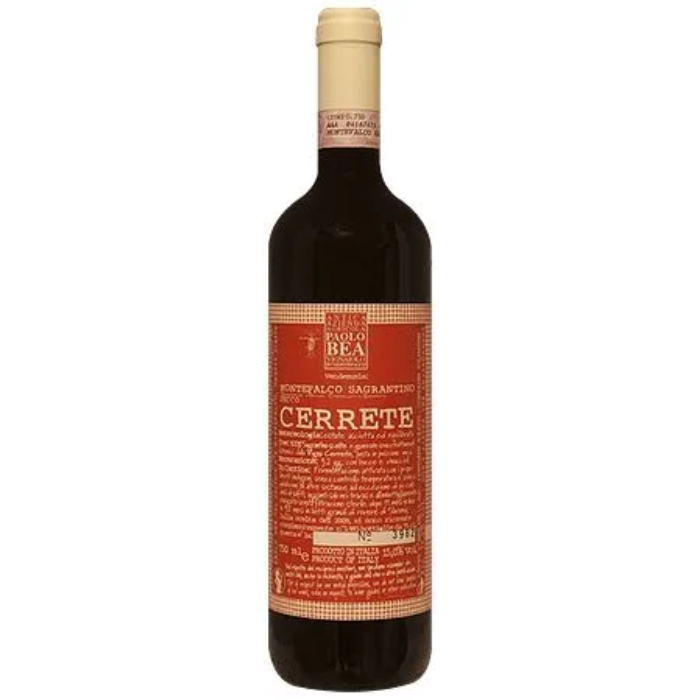 2017 Paolo Bea "Cerrete" Sagrantino Secco di Montefalco Vigneto, Umbria, Italy