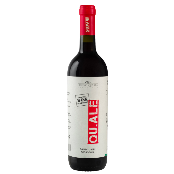 2021 Claudio Quarta QU.ALE Salento Rosso, Puglia, Italy
