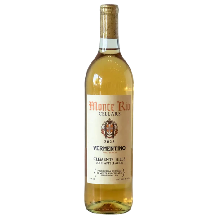 2024 Monte Rio Cellars "The Bench" Orange Vermentino, Lodi, California