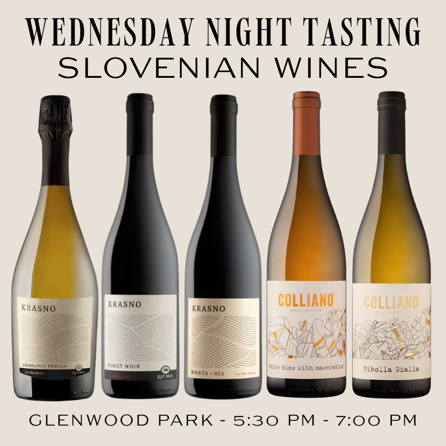 Wednesday Night Slovenian Wine Tasting | Glenwood Park | November 12th, 2025