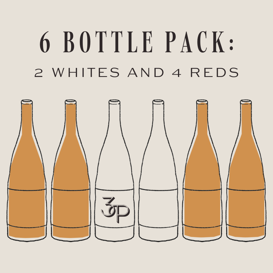 2025 Thanksgiving Dinner Wine Pack - 6 Bottles | 2 White + 4 Red