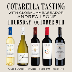 Cotarella Winery Tasting  | Old Fourth Ward | October 9th, 2025