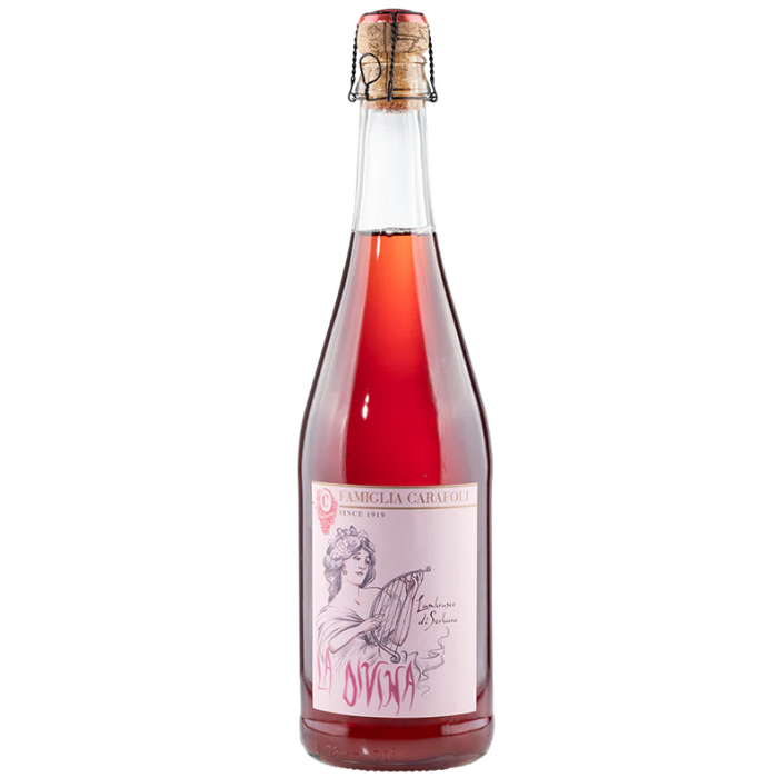 Famiglia Fratelli Carafoli "La Divina" Lambrusco di Sorbara Pet Nat, Emilia-Romagna, Italy