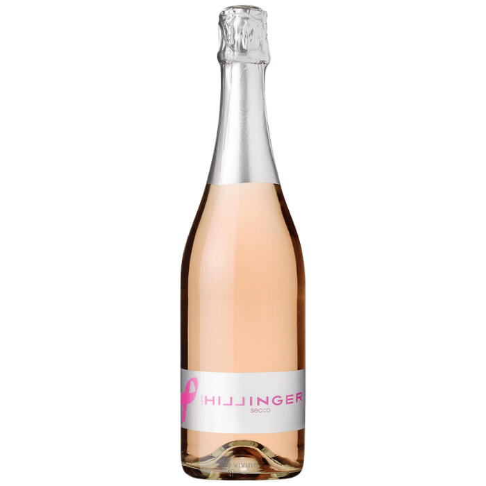 Leo Hillinger, Secco "Pink Ribbon", Sparkling Rosé NV, Burgenland, Austria