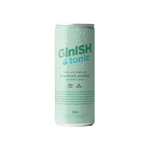 GinISH & Tonic Canned Non - Alcoholic Cocktail 250ml