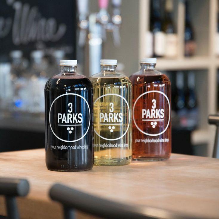 32oz White or Rosé Wine Growler
