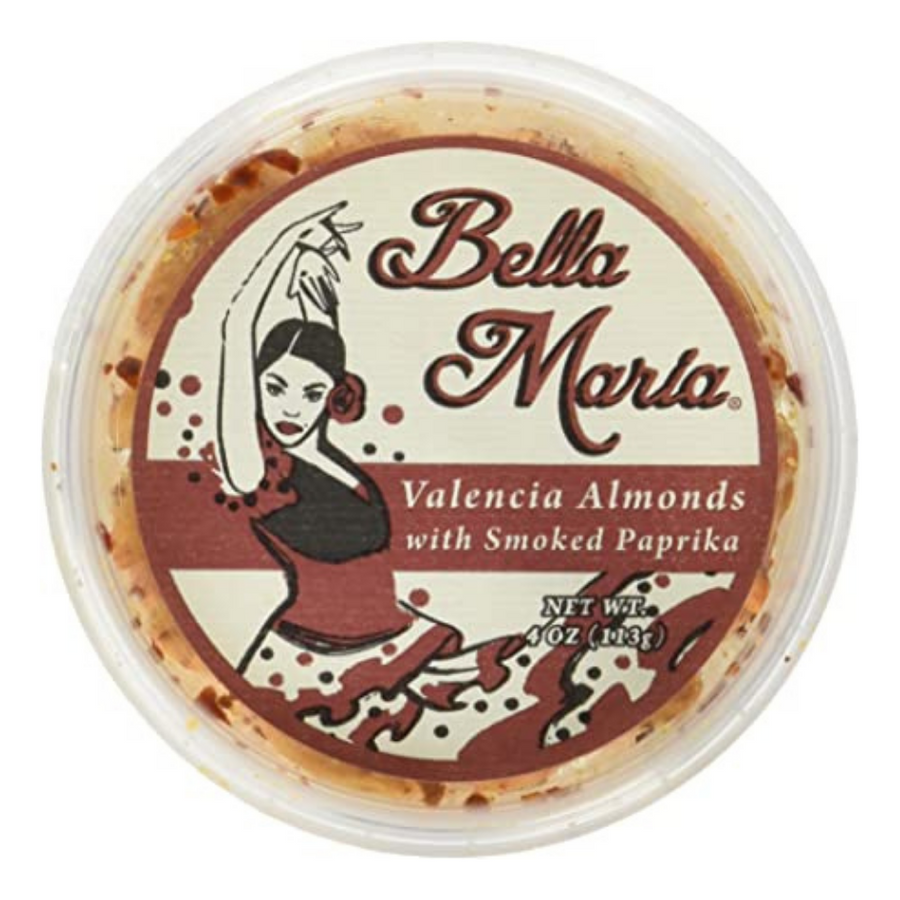 Bella Maria Hot Smoked Paprika Spiced Valencia Almonds