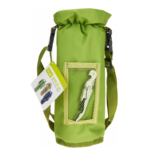 Grab & Go Green Insulated Bottle Carrier